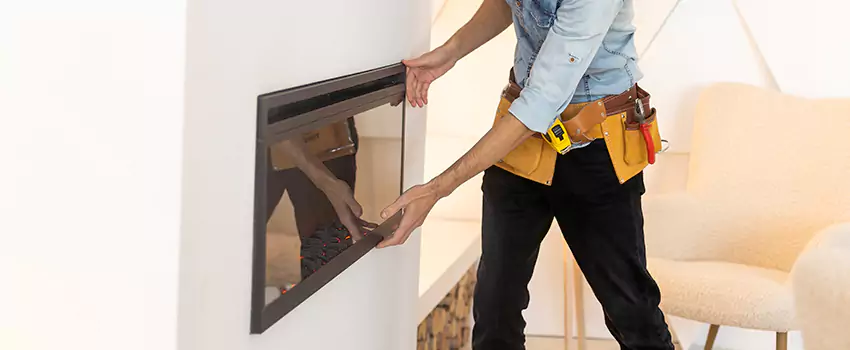 Metal Fireplace Installation in North Lynnwood, Washington
