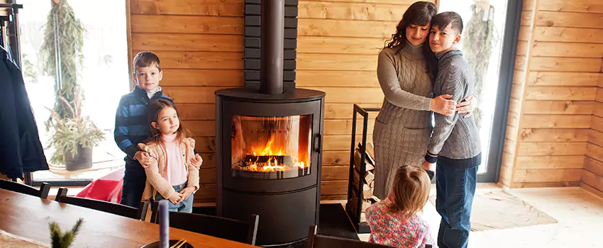 Morso Cast Iron Fireplace Insert Installation in North Lynnwood, Washington
