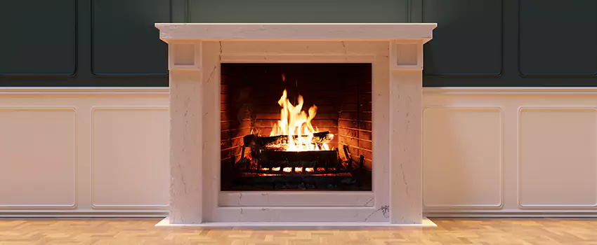 Open Flame Wood-Burning Fireplace Installation Services in North Lynnwood, Washington