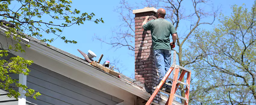 Vinyl and PVC Chimney Flashing Installation in North Lynnwood, WA
